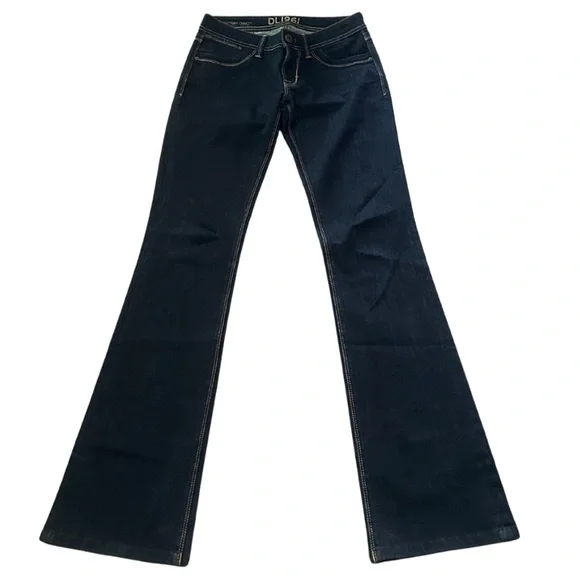 DL1961 Milano Boot Cut Jeans | Dark Indigo | Size 26 - Picture 2 of 7